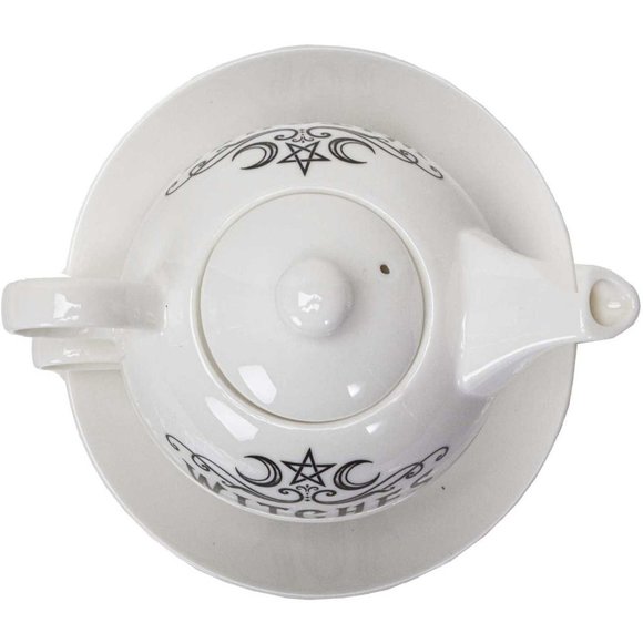 Alchemy "Freaks Like Me Drink Tea" Gift Box Set Pot + Cup + Saucer NEW - Picture 7 of 8